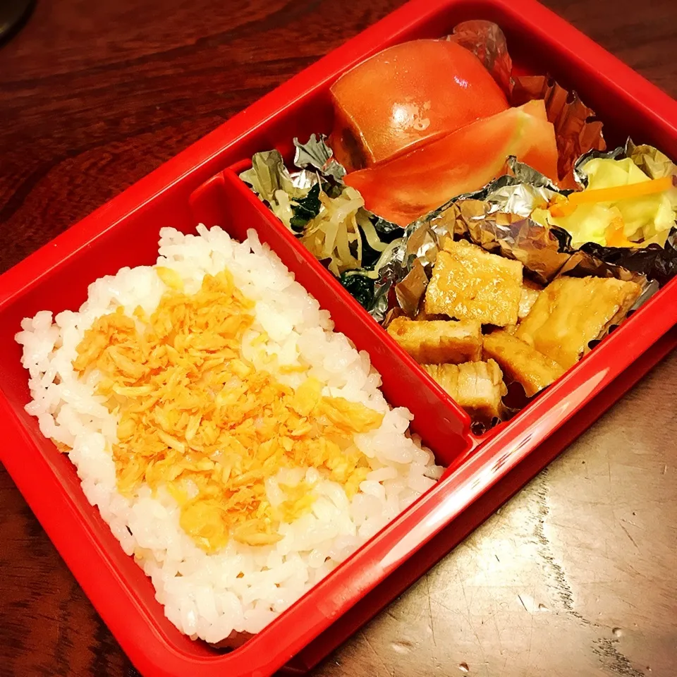 Snapdishの料理写真:お夕飯詰めただけのお弁当|Na_oさん