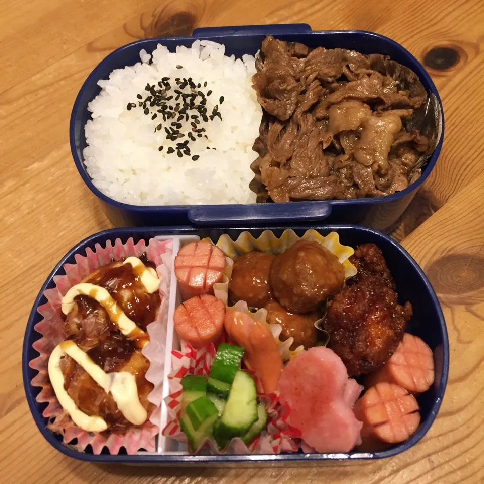 焼肉弁当🤗|あとさん