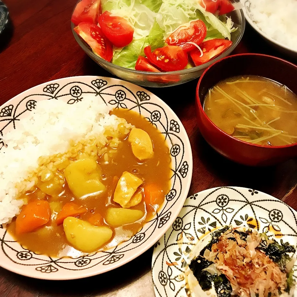 Snapdishの料理写真:子供達と作ったお夕飯（╹◡╹）|Na_oさん