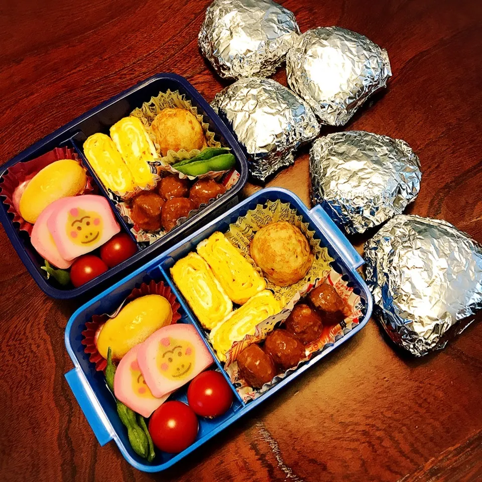 サッカー遠征の息子とパパのお弁当♪|Na_oさん