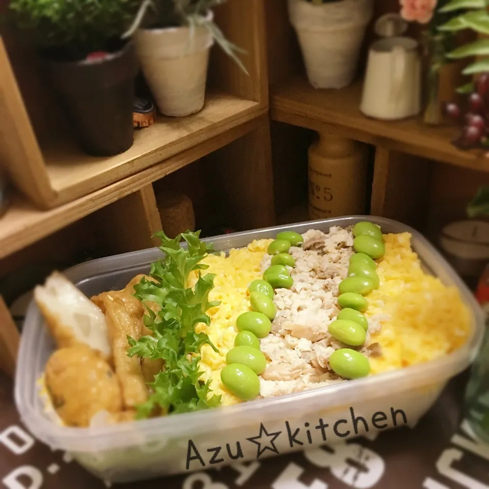 旦那の準夜勤お弁当☆水曜日|あずさん