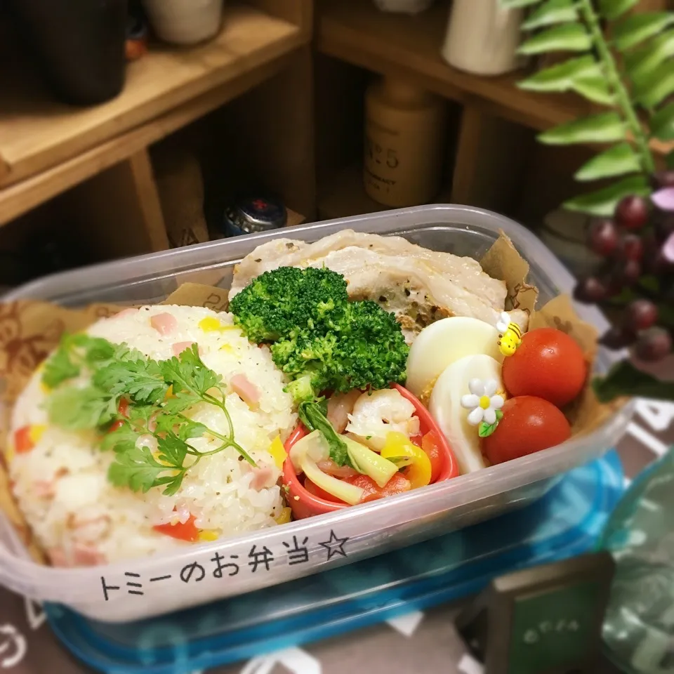 日勤 旦那のお弁当〜！|あずさん