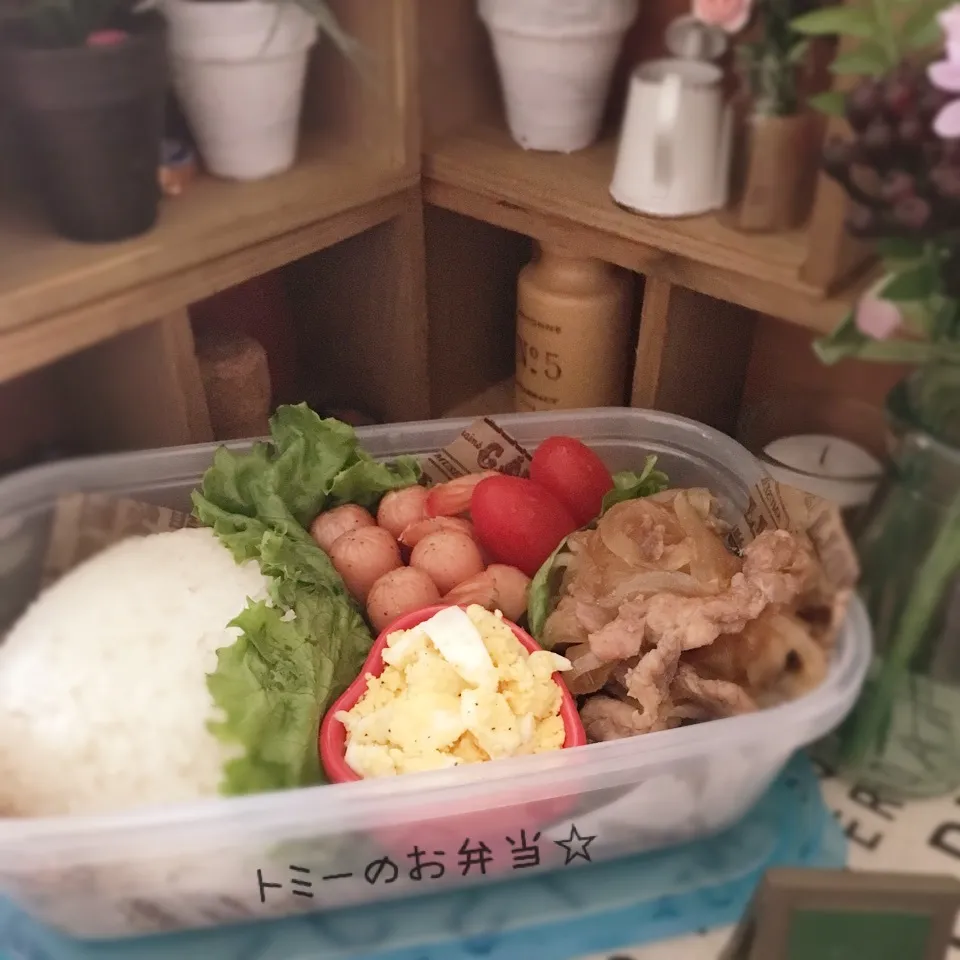 旦那の準夜勤お弁当♪|あずさん