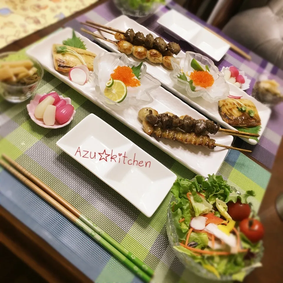 Snapdishの料理写真:鯖しか焼いてないぜ♪晩御飯（笑）|あずさん