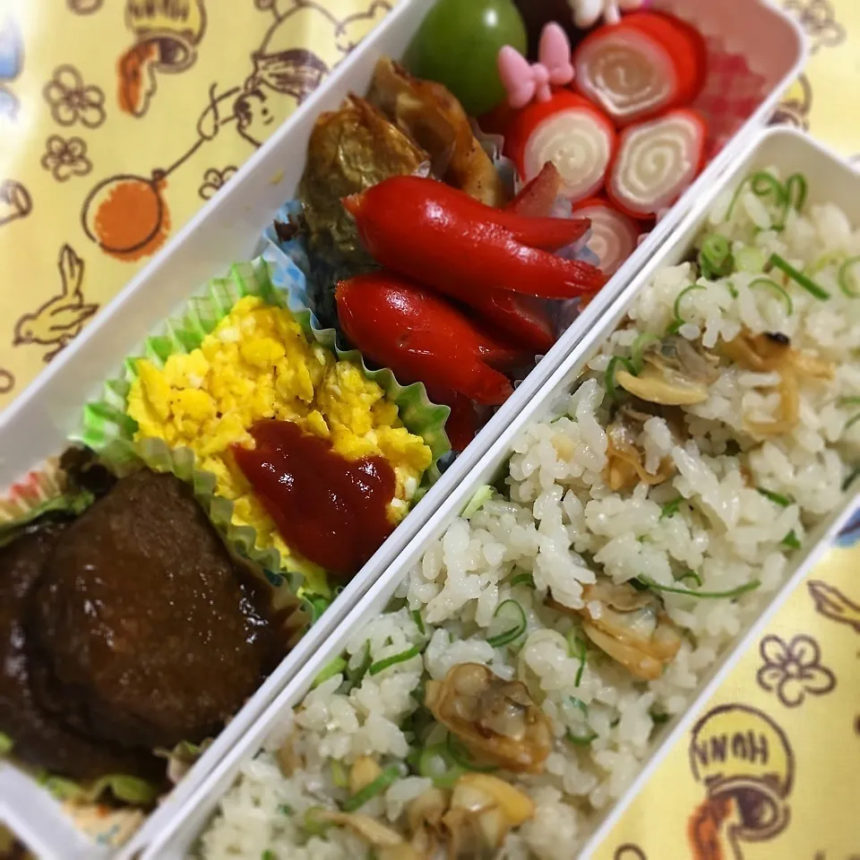 久々！今日の旦那夜勤弁当。|あずさん