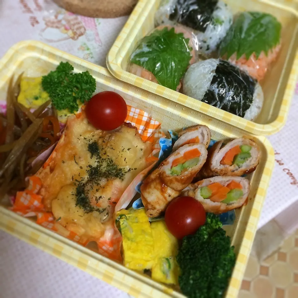 今夜の旦那夜勤お弁当|あずさん