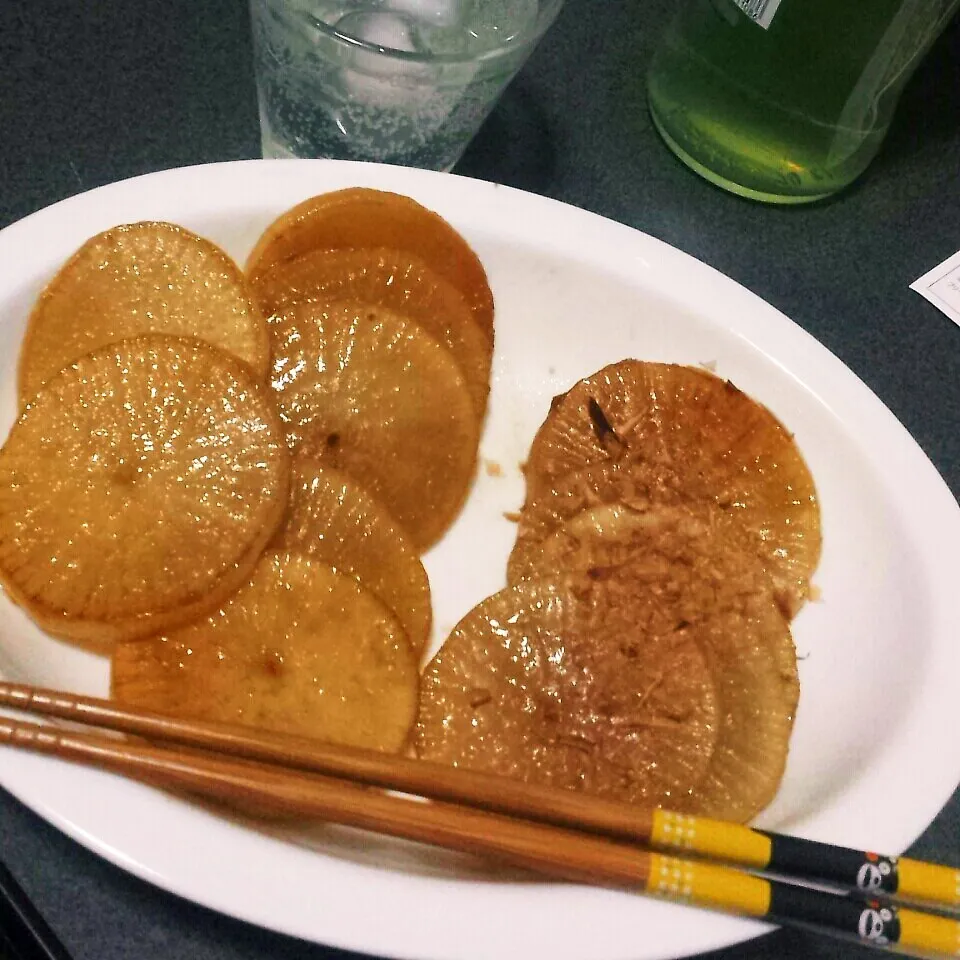 Snapdishの料理写真:大根ステーキ。。。|masaki .fさん