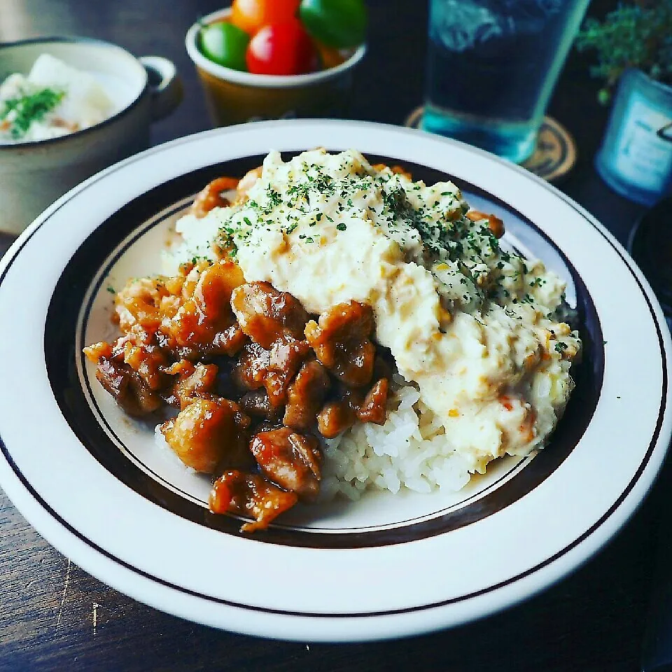 こってり旨～い♪カフェ風チキン南蛮丼♪|しゃなママさん