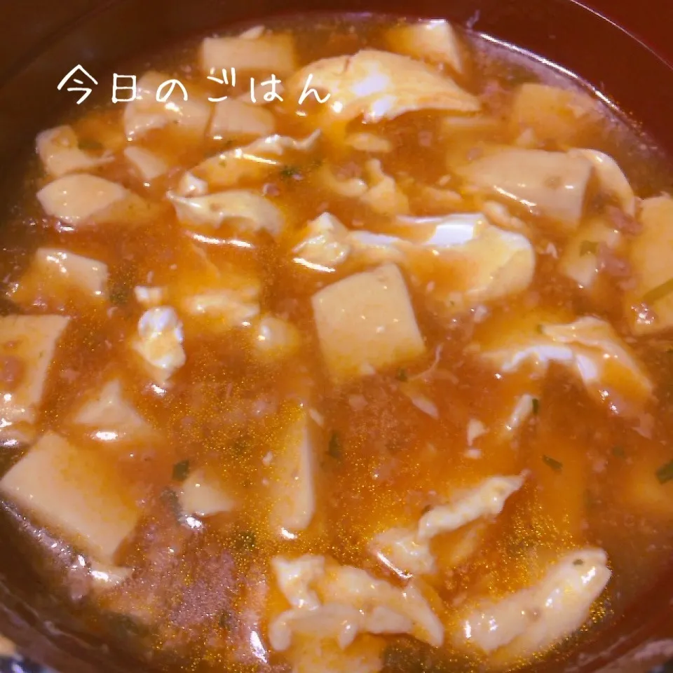 麻婆豆腐クリームチーズ入り|ちょこさん