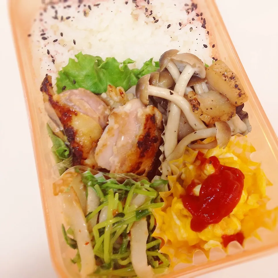 鶏塩麹漬けのお弁当|ちゃーごさん