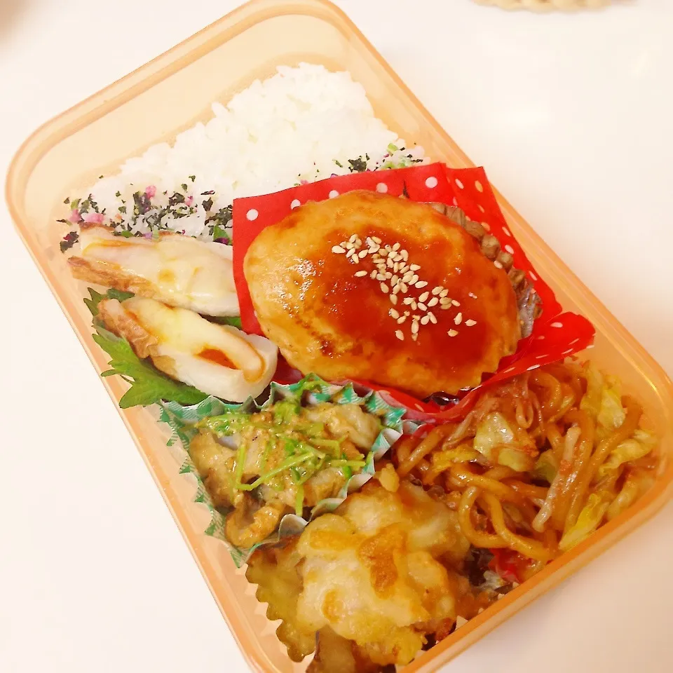 茶色が多いリメイク弁当|ちゃーごさん