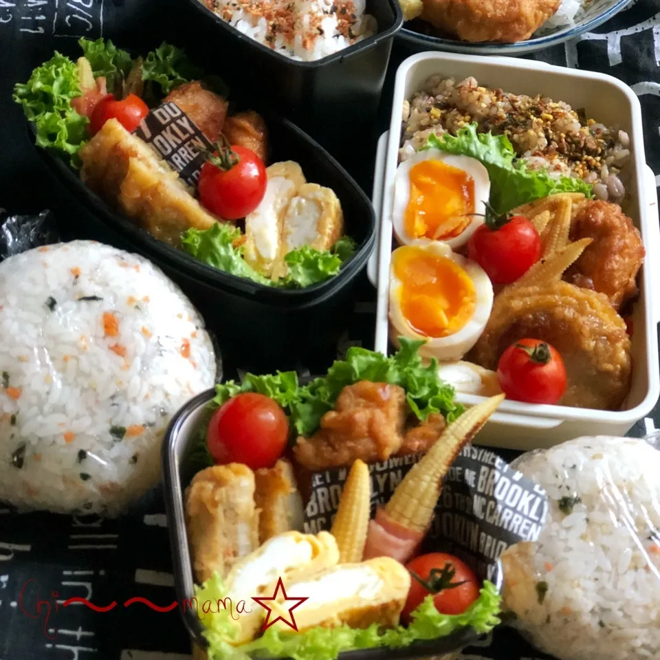 7/2☀️家族❹人分のお弁当🍱🍙|ちぃママ☆さん