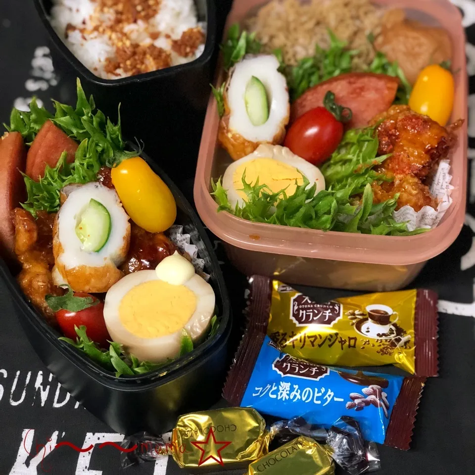 Snapdishの料理写真:5/22☀️高校球児⚾️と母のお弁当🍱|ちぃママ☆さん