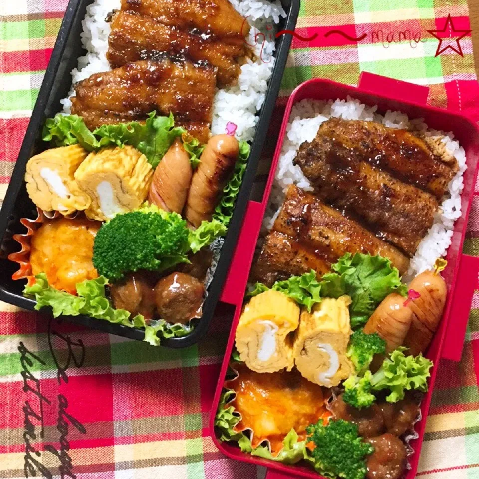 10/10⚾️高校球児と大学生のサンマ蒲焼弁当🍱|ちぃママ☆さん