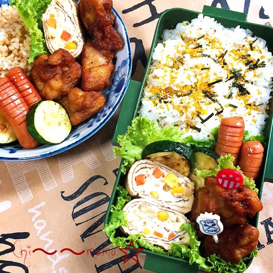 10/2⚾️高校球児のお弁当🍱と大学生の家弁|ちぃママ☆さん