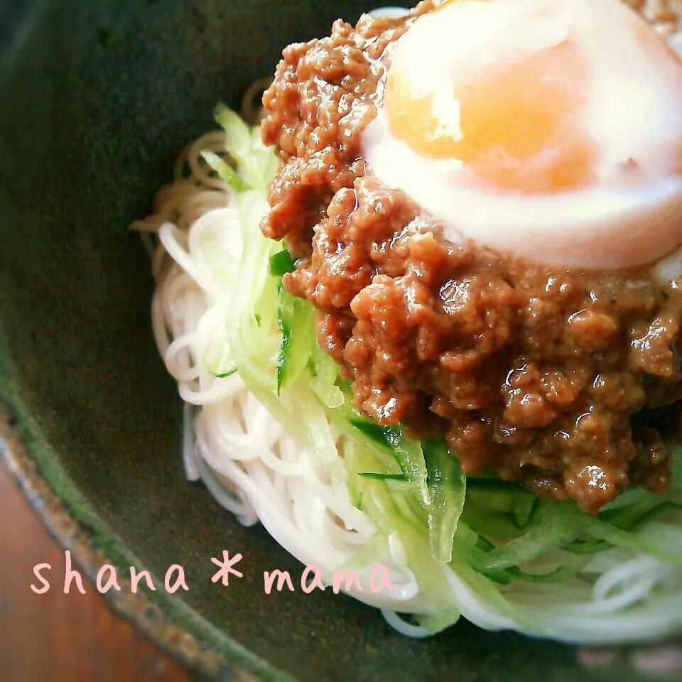 七夕には素麺♪我が家自慢の甘辛肉味噌素麺♪|しゃなママさん