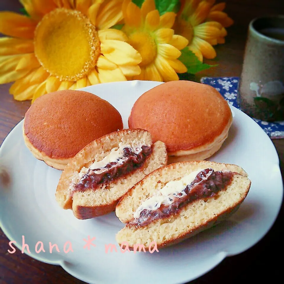 コリーノさん励まし隊!!アンバタどら焼き♪|しゃなママさん