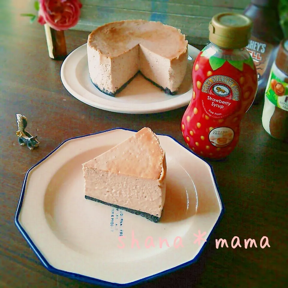 Snapdishの料理写真:フレッシュ♪ストロベリーNYチーズケーキ♪|しゃなママさん