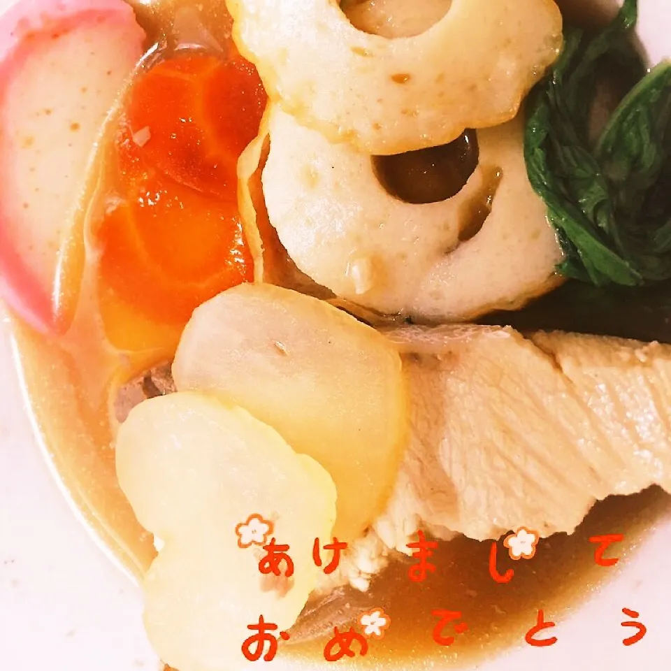 Snapdishの料理写真:お雑煮＠ 'ェ' ＠|なっつんさん