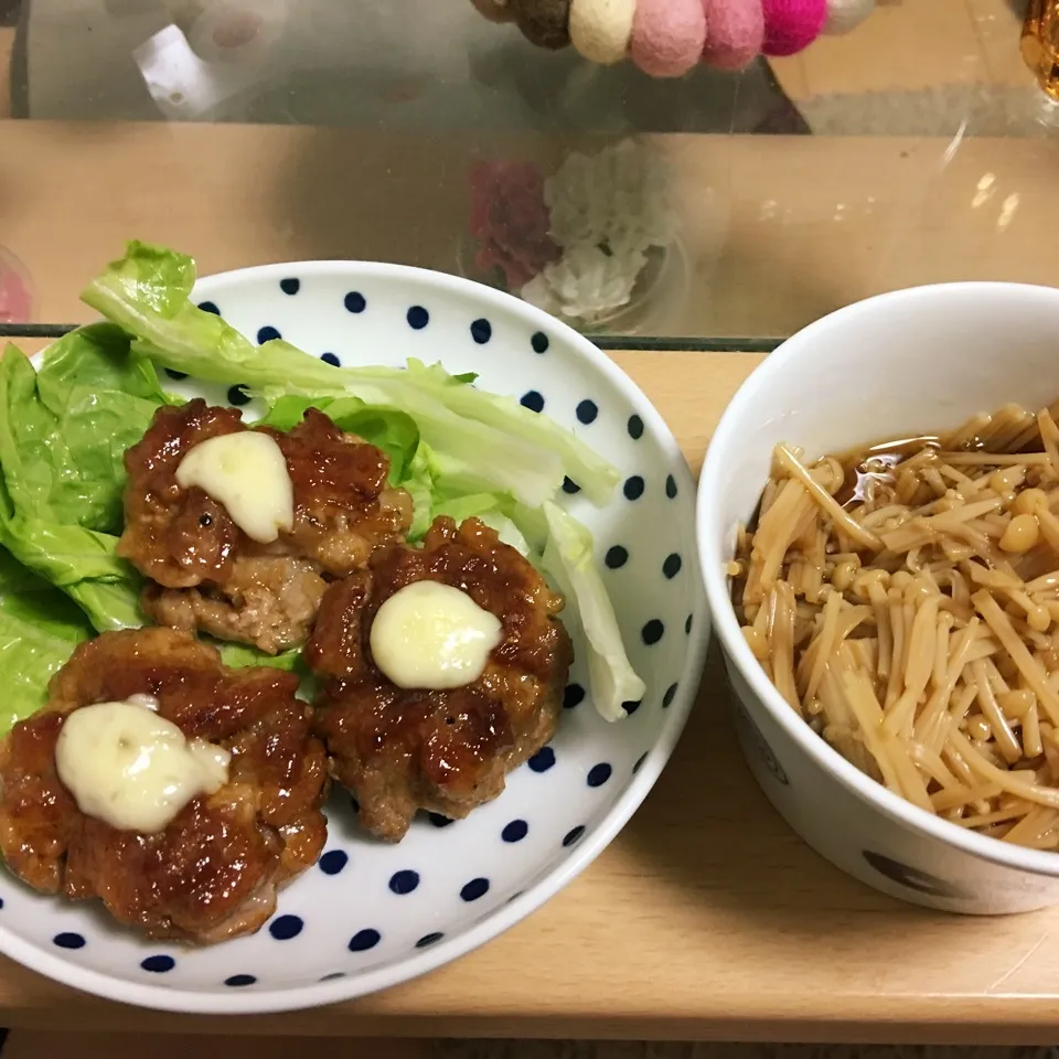 Snapdishの料理写真:夜ご飯は米制限してるのに！！|はねさん