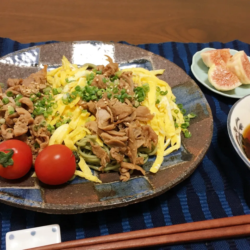 Snapdishの料理写真:瓦そば風の昼ごはん⑅◡̈*|non0619さん