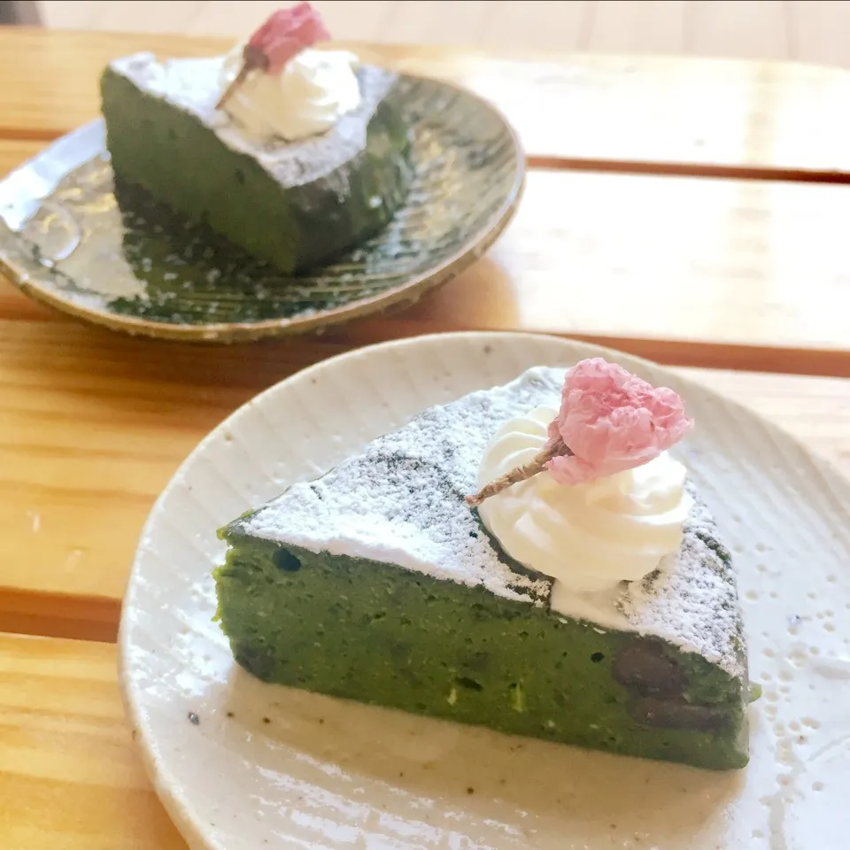 まねっこ♡抹茶お豆腐ケーキ|non0619さん