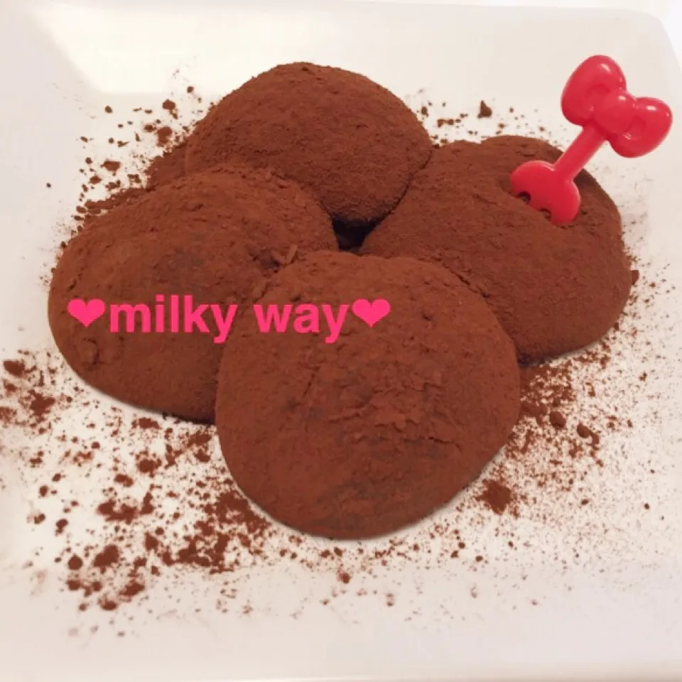 ♡チョコのお餅♡|milky wayさん