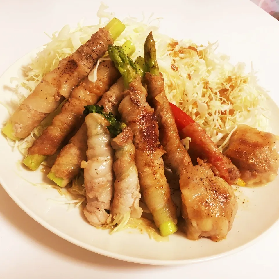 Snapdishの料理写真:肉焼き|ⓚⓔⓘⓜⓐⓡⓤさん