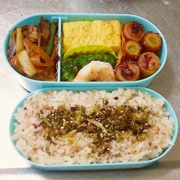 yuuさんのまねっこ&クゥさんのまねっこ弁当！|のりさん