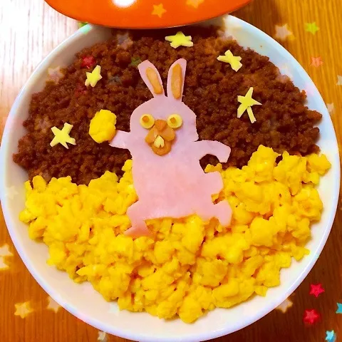 Snapdishの料理写真:ポコタそぼろご飯♡|のりさん