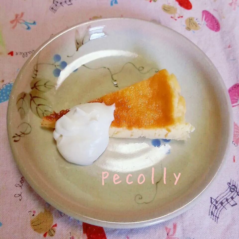 ベイクドチーズケーキ|ぽんちっちさん