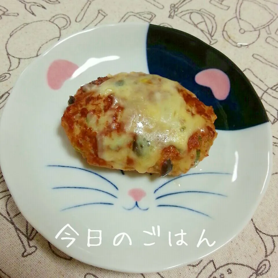 チーズハンバーグ|ぽんちっちさん