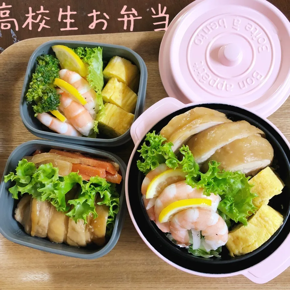 Snapdishの料理写真:高校生お弁当|すずぽんさん