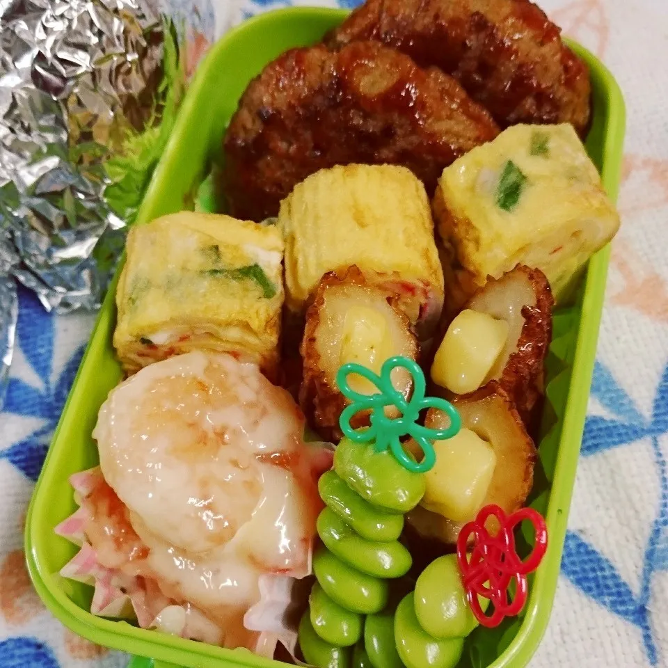 Snapdishの料理写真:中学生弁当|すずぽんさん