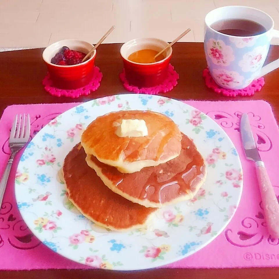 しゃなママさんの、もちもちパンケーキ|えっこさん