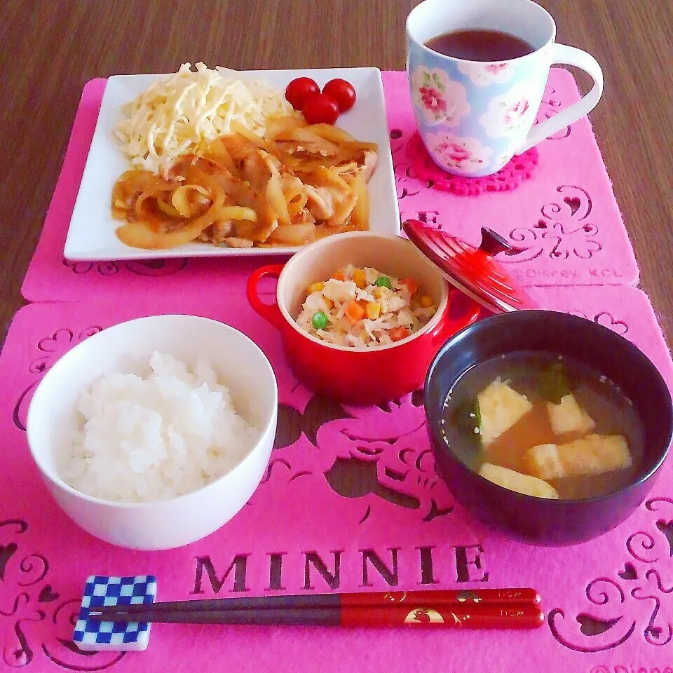 しょうが焼き定食|えっこさん