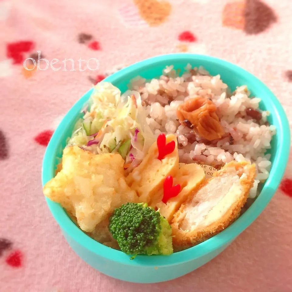 娘ちゃんの幼稚園弁当＊蒸し鶏の生春巻き♫|＊ゆき＊さん