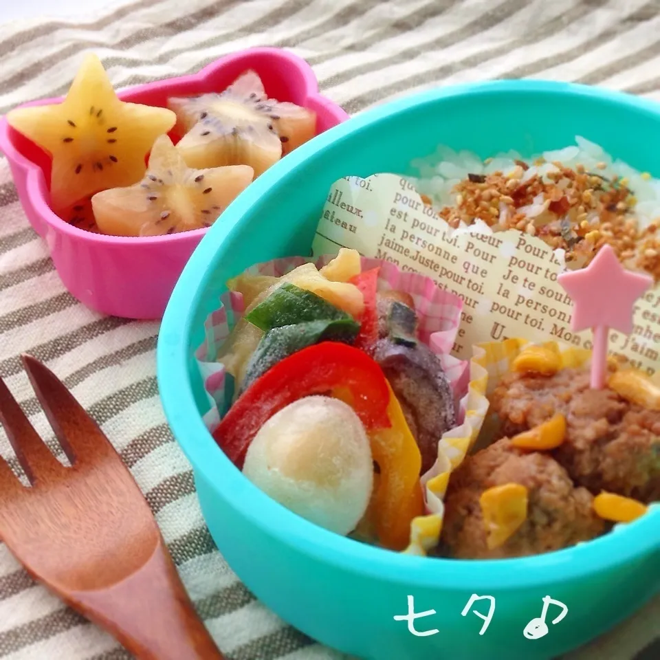 寝坊した七夕弁当♫|＊ゆき＊さん