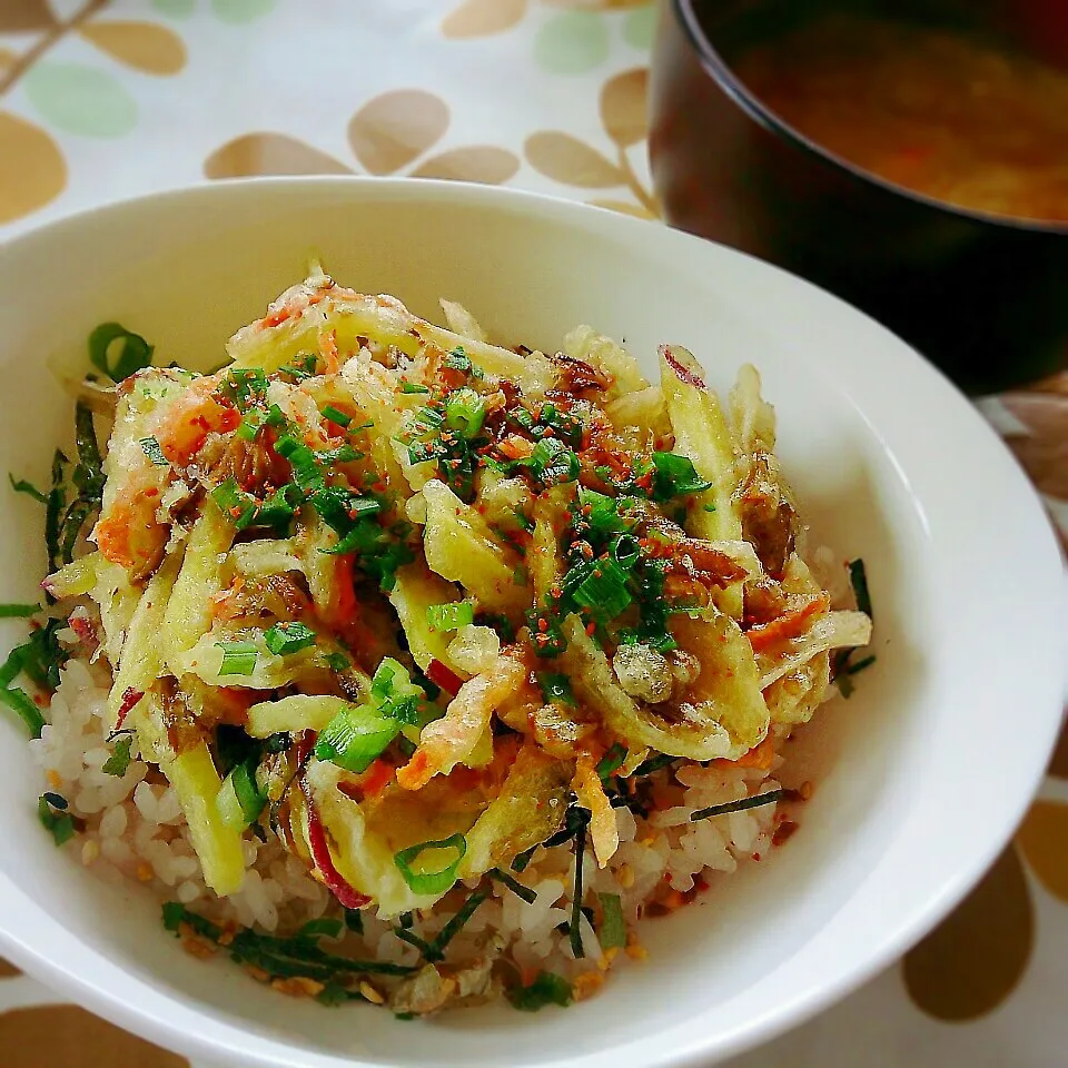 野菜かきあげ丼♪|sby510hnh1103さん