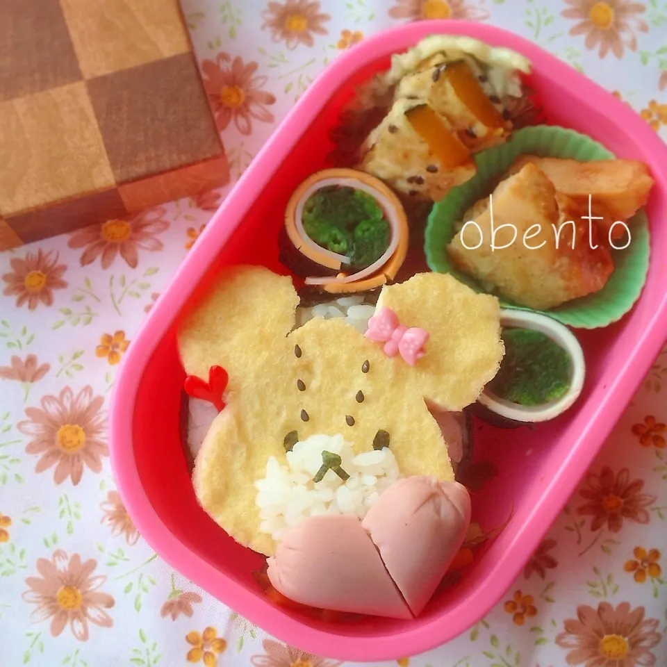 ジャッキーのバレンタイン弁当♡|＊ゆき＊さん