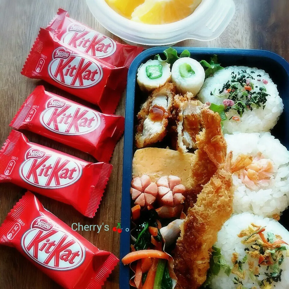 受験生応援!!!!!! 開運弁当✨頑張れ💪|Cherry'sさん