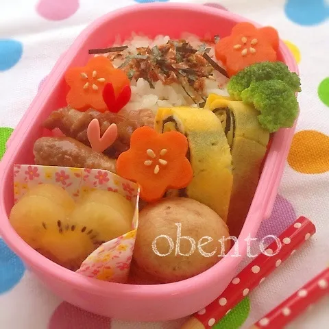 赤とんぼさんが乗る前のお弁当♫|＊ゆき＊さん