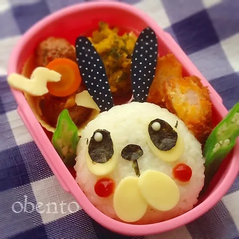 中秋の名月♡ぱん子さんのお月見うさぎさん弁当♫|＊ゆき＊さん