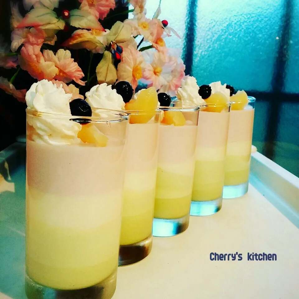 ひな祭り♥3色ムース(//∇//)|Cherry'sさん