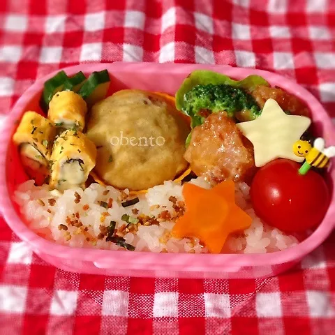 海老マヨブロッコリー＆スイートポテトボール弁当♫|＊ゆき＊さん