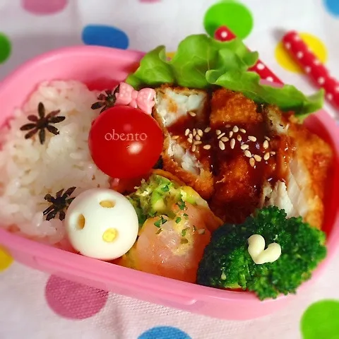 揚げたてサクサク♫白身魚のフライ弁当(*´ω｀*)♫|＊ゆき＊さん