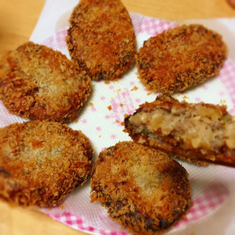 水煮大豆のコロッケ〜柚子ごま味噌味〜|＊ゆき＊さん