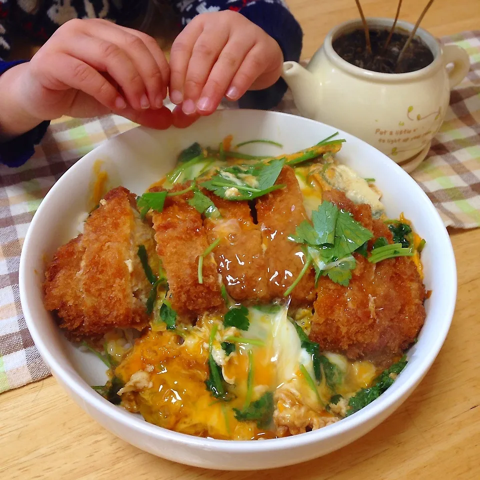 超！特大かつ丼！！|＊ゆき＊さん