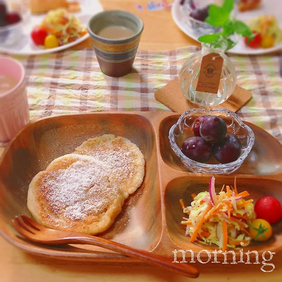 イングリッシュマフィンdeまん丸マヨフレンチトースト♪|＊ゆき＊さん