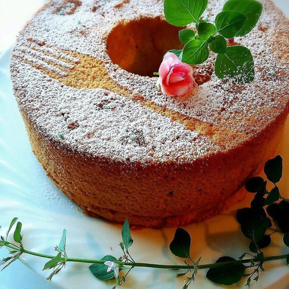 サザエボンさんのカフェオレシフォンケーキ😍|Cherry'sさん